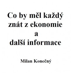 Co by měl každý znát z ekonomie a další informace - E-verze